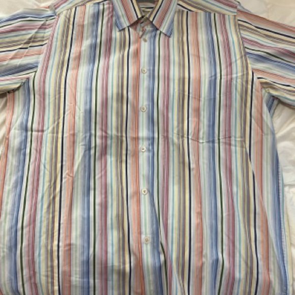 Martin Gordon Pastel Colors Stripped Shirt - Picture 3 of 5